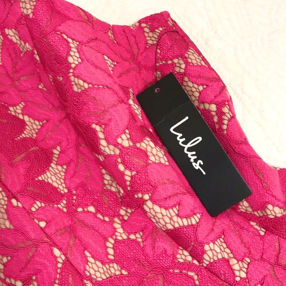 NWT Lulu’s Seasons of Love Lace Skater Dress - Picture 14 of 16